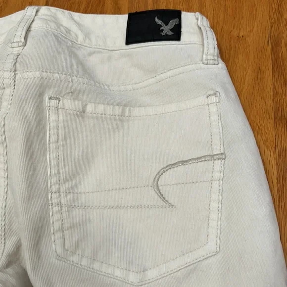 American Eagle Outfitters Jeans Women’s Size 2 Reg Off white Jeggings Stretch - Picture 9 of 14